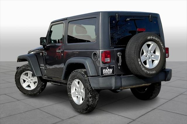 used 2018 Jeep Wrangler JK car, priced at $14,900