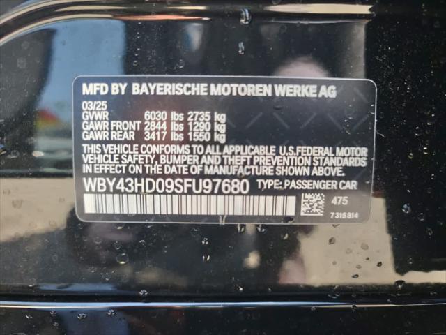 new 2025 BMW i4 Gran Coupe car, priced at $72,320