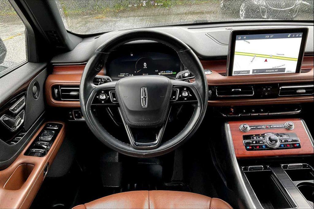 used 2022 Lincoln Aviator car, priced at $36,900