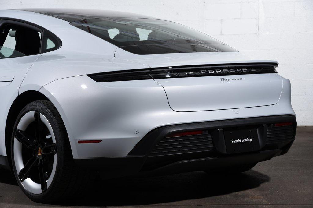 new 2025 Porsche Taycan car, priced at $120,275