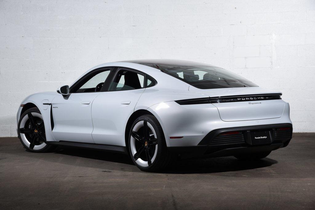 new 2025 Porsche Taycan car, priced at $120,275