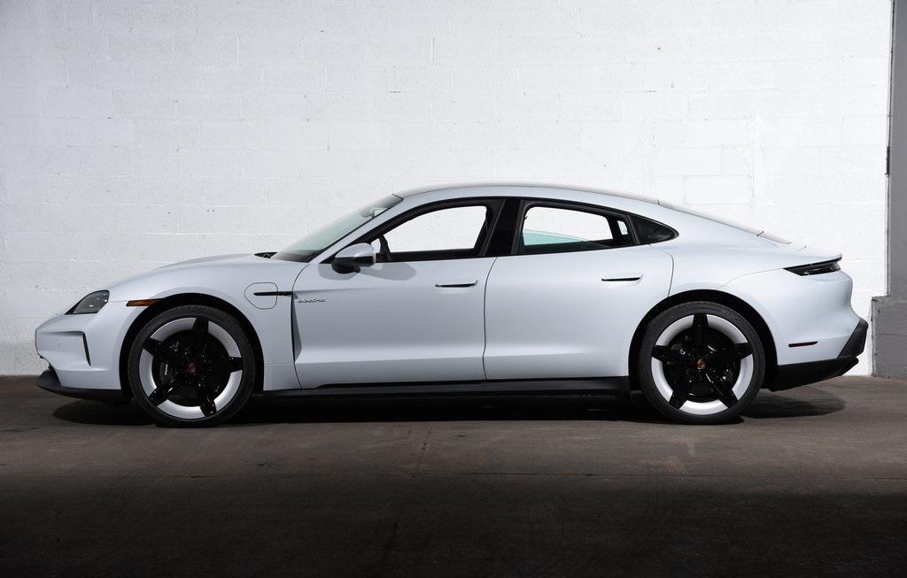 new 2025 Porsche Taycan car, priced at $120,275