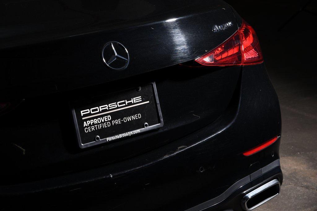 used 2024 Mercedes-Benz C-Class car, priced at $37,888