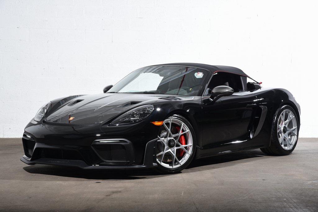 new 2025 Porsche 718 Spyder car, priced at $198,465