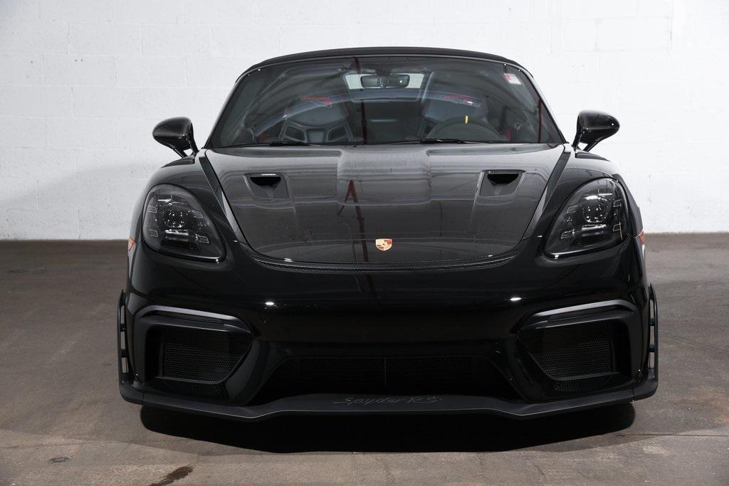 new 2025 Porsche 718 Spyder car, priced at $198,465
