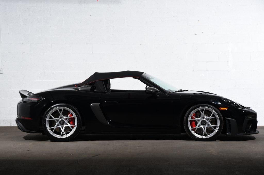 new 2025 Porsche 718 Spyder car, priced at $198,465
