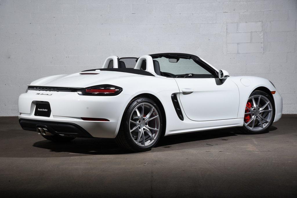 new 2025 Porsche 718 Boxster car, priced at $108,115