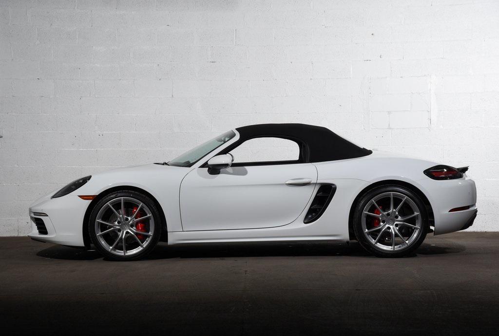 new 2025 Porsche 718 Boxster car, priced at $108,115