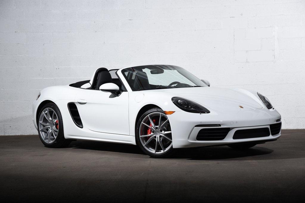 new 2025 Porsche 718 Boxster car, priced at $108,115