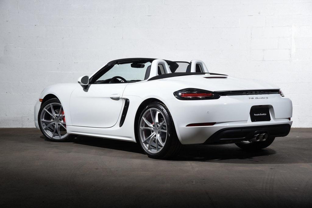new 2025 Porsche 718 Boxster car, priced at $108,115