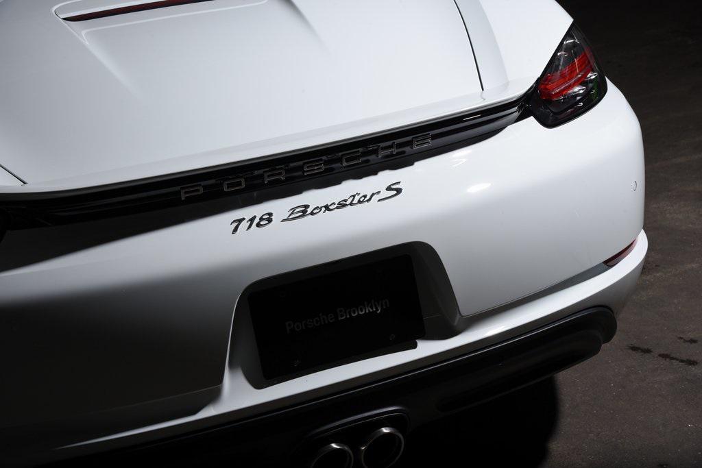 new 2025 Porsche 718 Boxster car, priced at $108,115