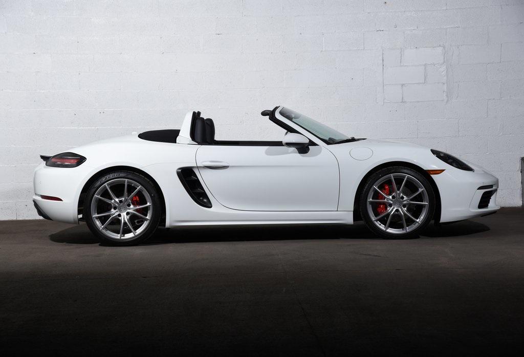 new 2025 Porsche 718 Boxster car, priced at $108,115