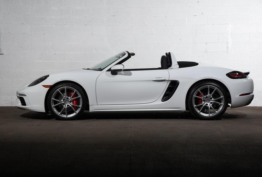 new 2025 Porsche 718 Boxster car, priced at $108,115