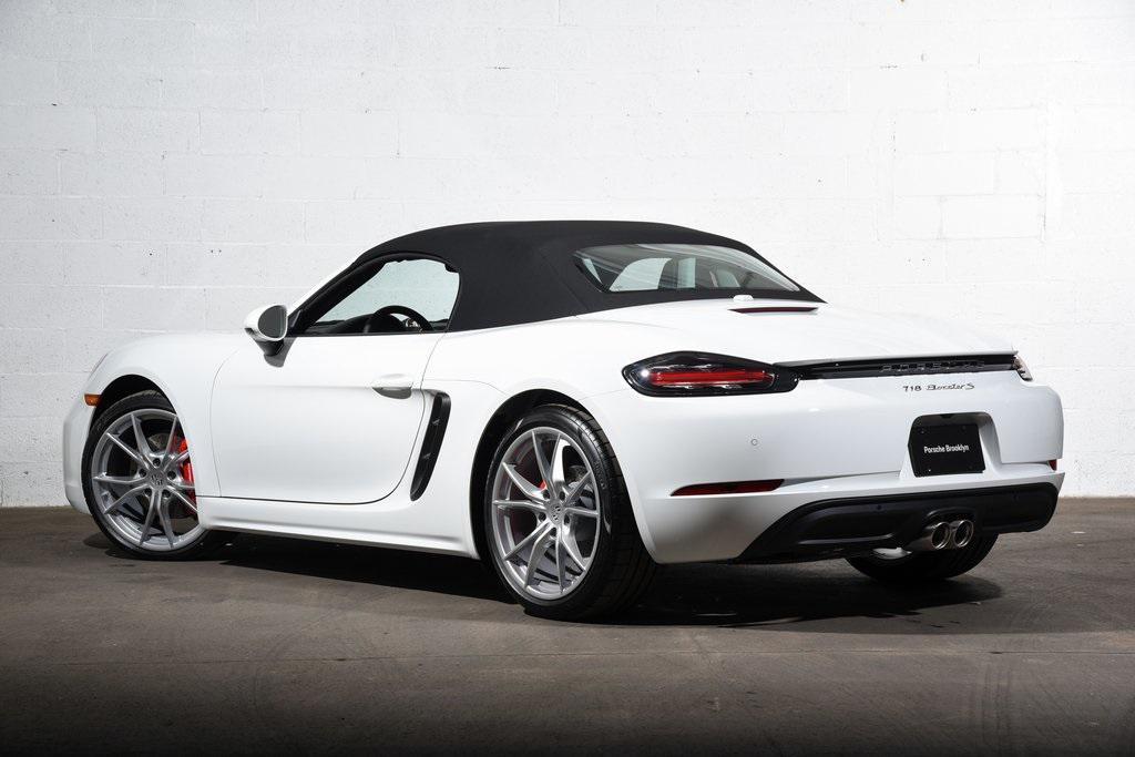 new 2025 Porsche 718 Boxster car, priced at $108,115
