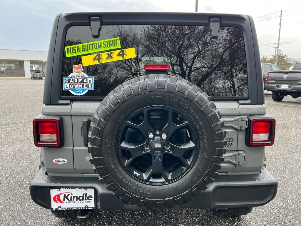 used 2021 Jeep Wrangler Unlimited car, priced at $31,699