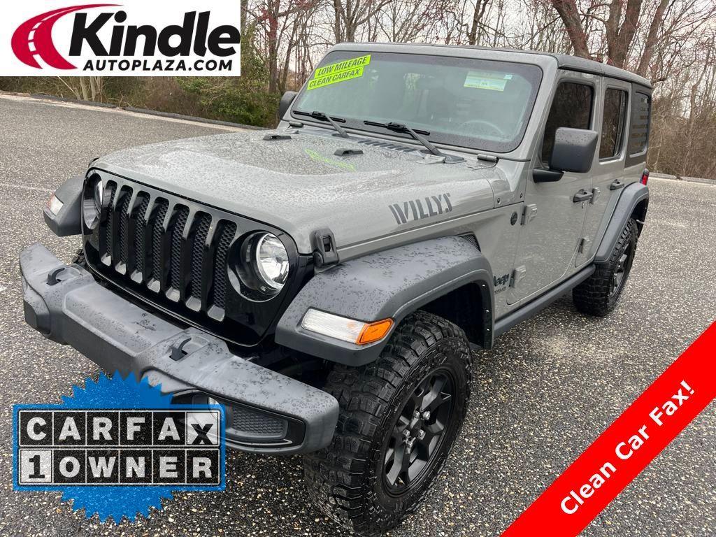 used 2021 Jeep Wrangler Unlimited car, priced at $30,899