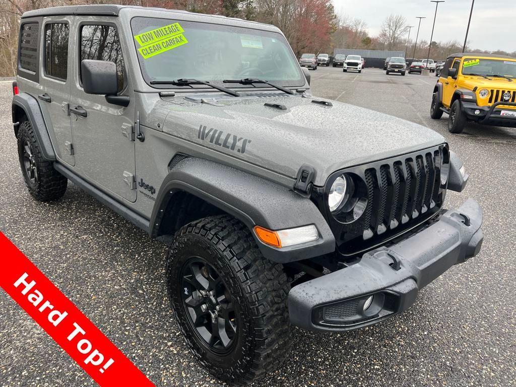 used 2021 Jeep Wrangler Unlimited car, priced at $30,899