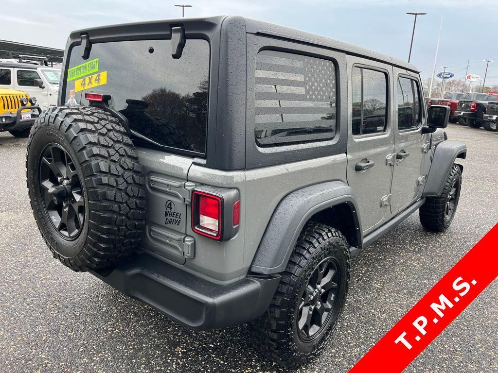 used 2021 Jeep Wrangler Unlimited car, priced at $30,899