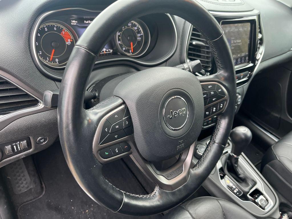 used 2021 Jeep Cherokee car, priced at $22,999