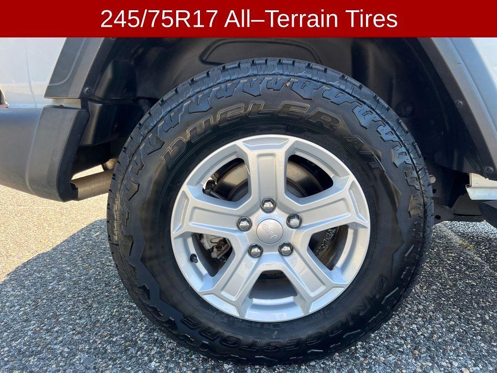 used 2021 Jeep Wrangler car, priced at $25,000