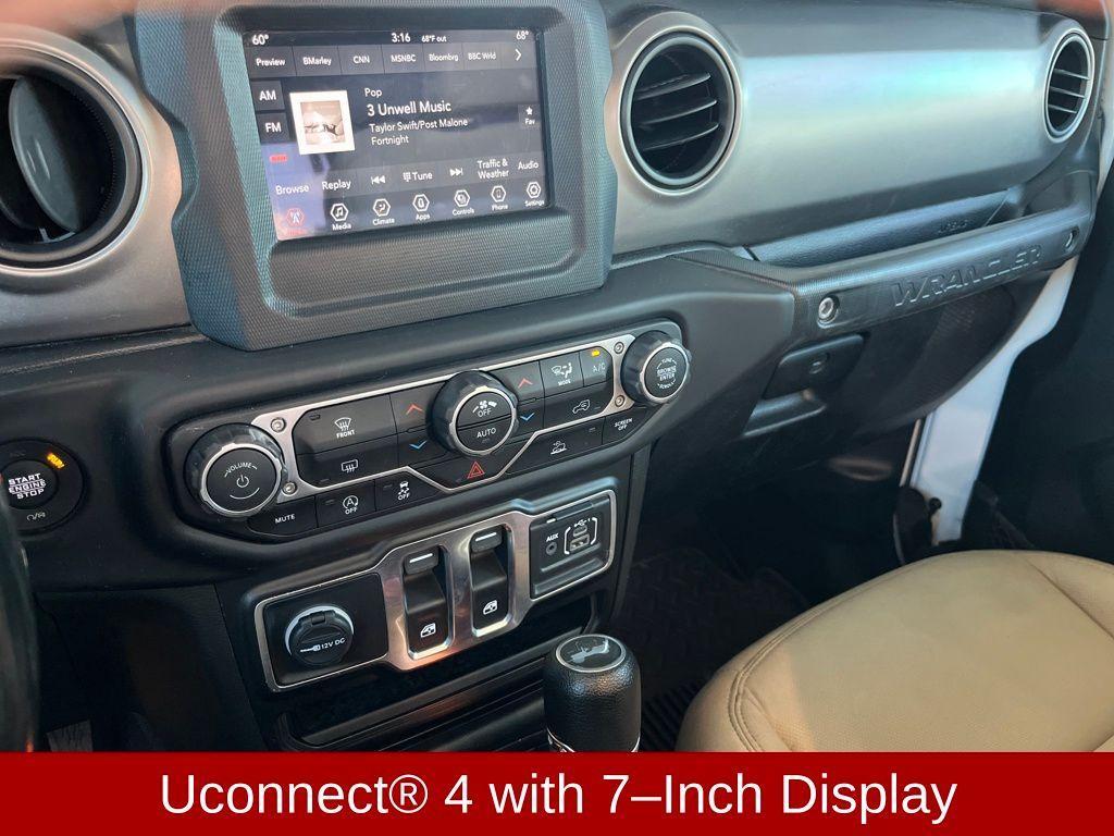 used 2021 Jeep Wrangler car, priced at $25,000