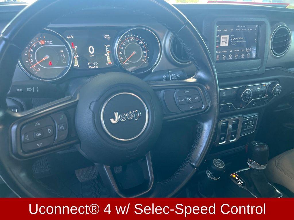used 2021 Jeep Wrangler car, priced at $25,000