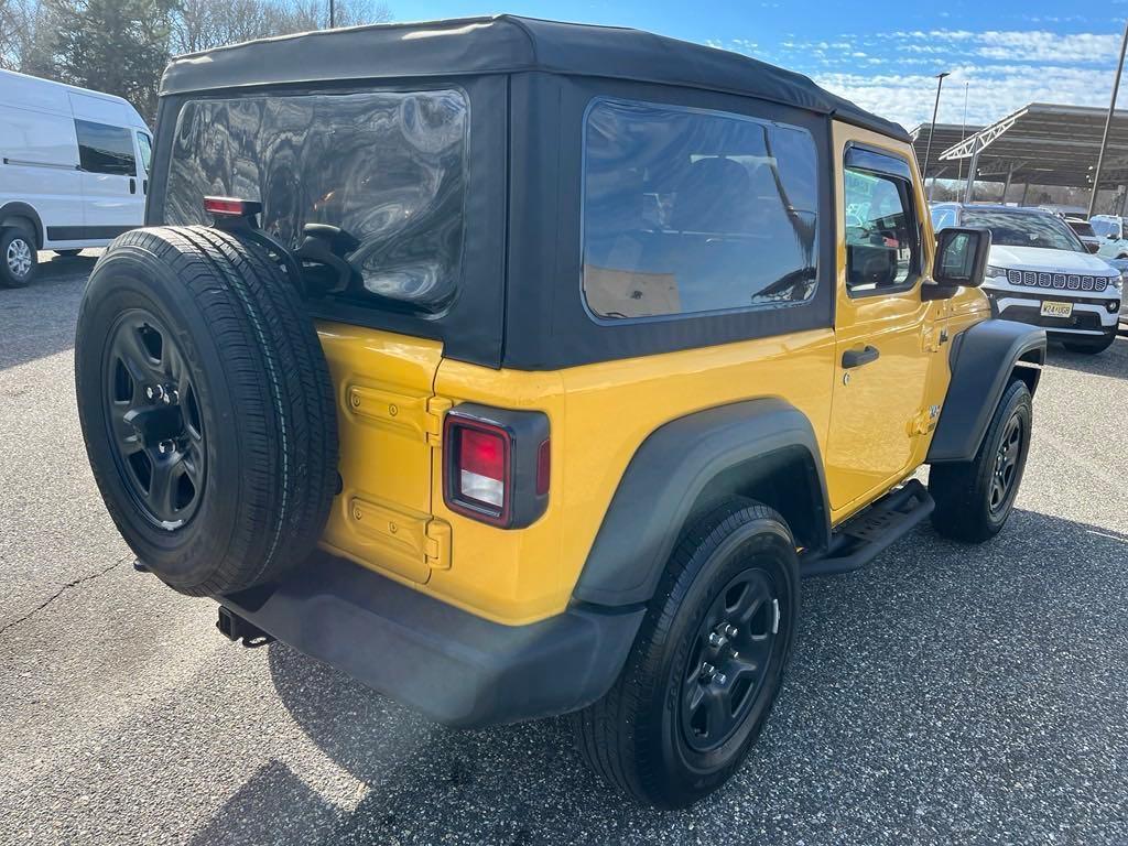 used 2021 Jeep Wrangler car, priced at $29,699