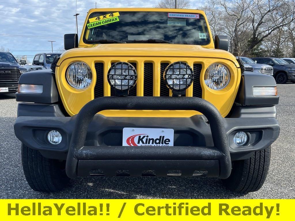 used 2021 Jeep Wrangler car, priced at $29,699