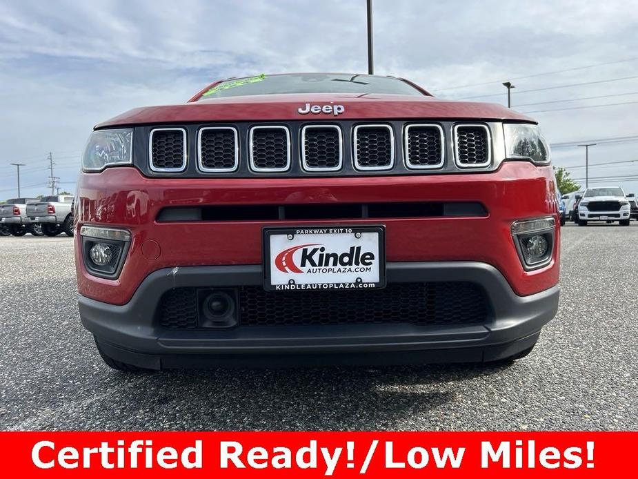 used 2021 Jeep Compass car, priced at $21,299