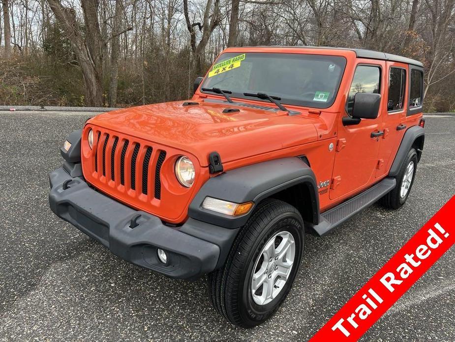 used 2018 Jeep Wrangler Unlimited car, priced at $21,799