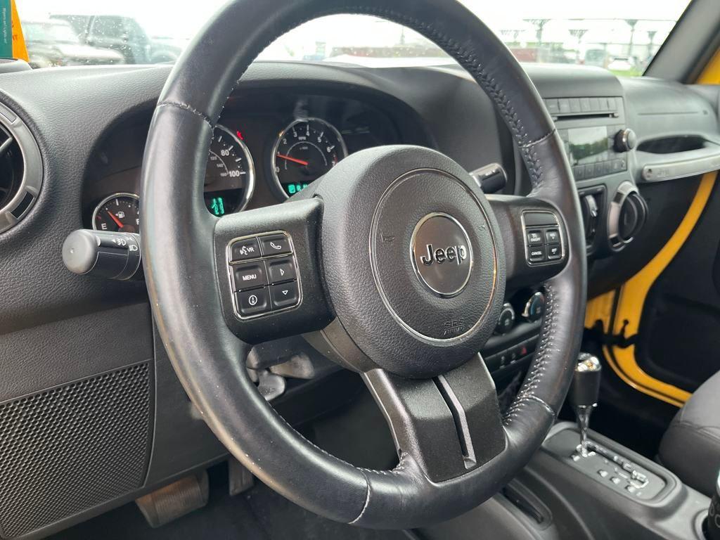 used 2015 Jeep Wrangler Unlimited car, priced at $20,999
