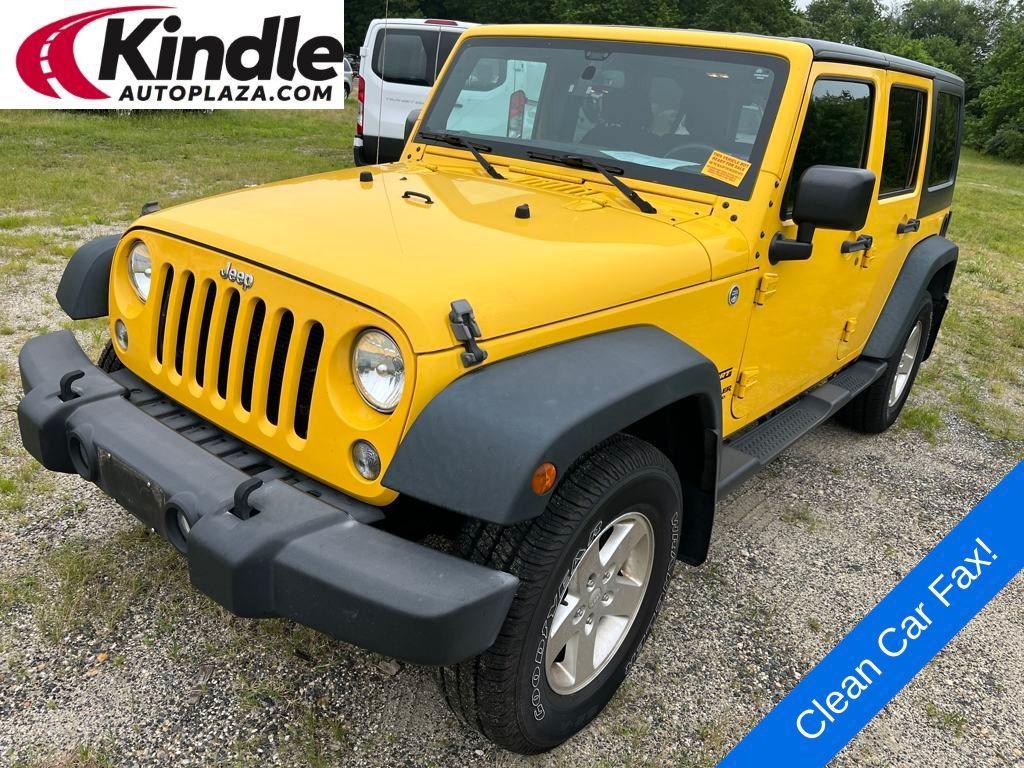 used 2015 Jeep Wrangler Unlimited car, priced at $20,999