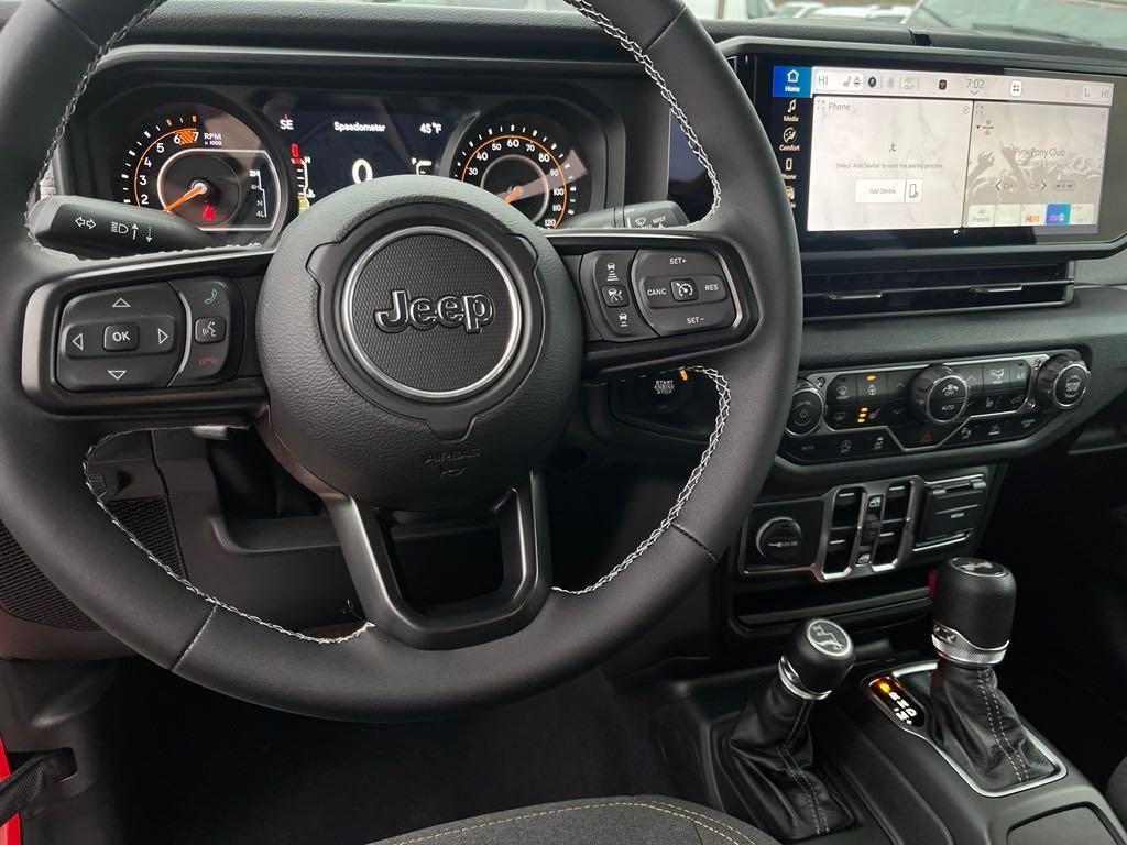 new 2025 Jeep Wrangler car, priced at $45,394