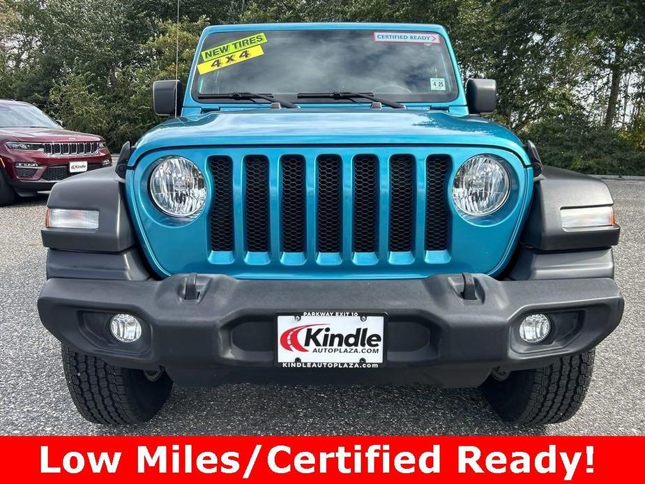 used 2020 Jeep Wrangler Unlimited car, priced at $31,199