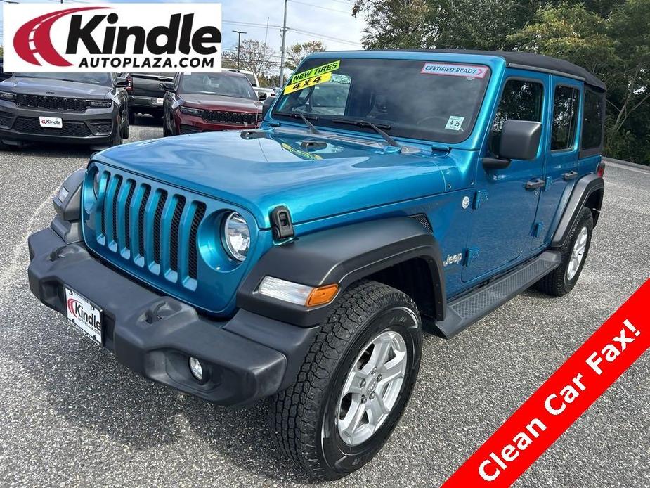 used 2020 Jeep Wrangler Unlimited car, priced at $31,199