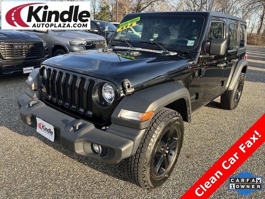 used 2021 Jeep Wrangler Unlimited car, priced at $22,899