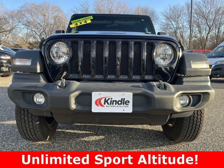 used 2021 Jeep Wrangler Unlimited car, priced at $28,299