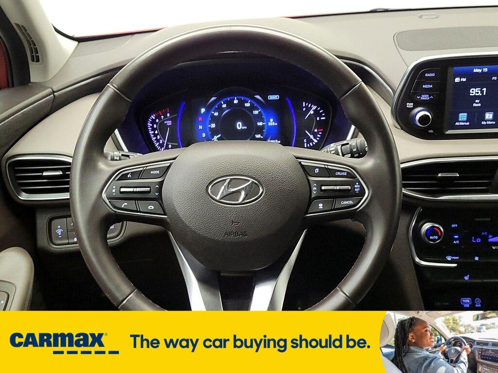 used 2019 Hyundai Santa Fe car, priced at $19,998