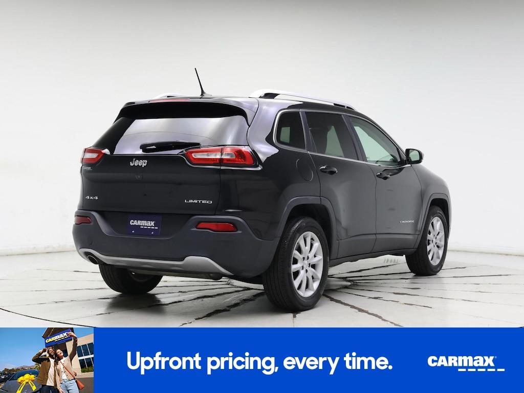 used 2015 Jeep Cherokee car, priced at $16,998