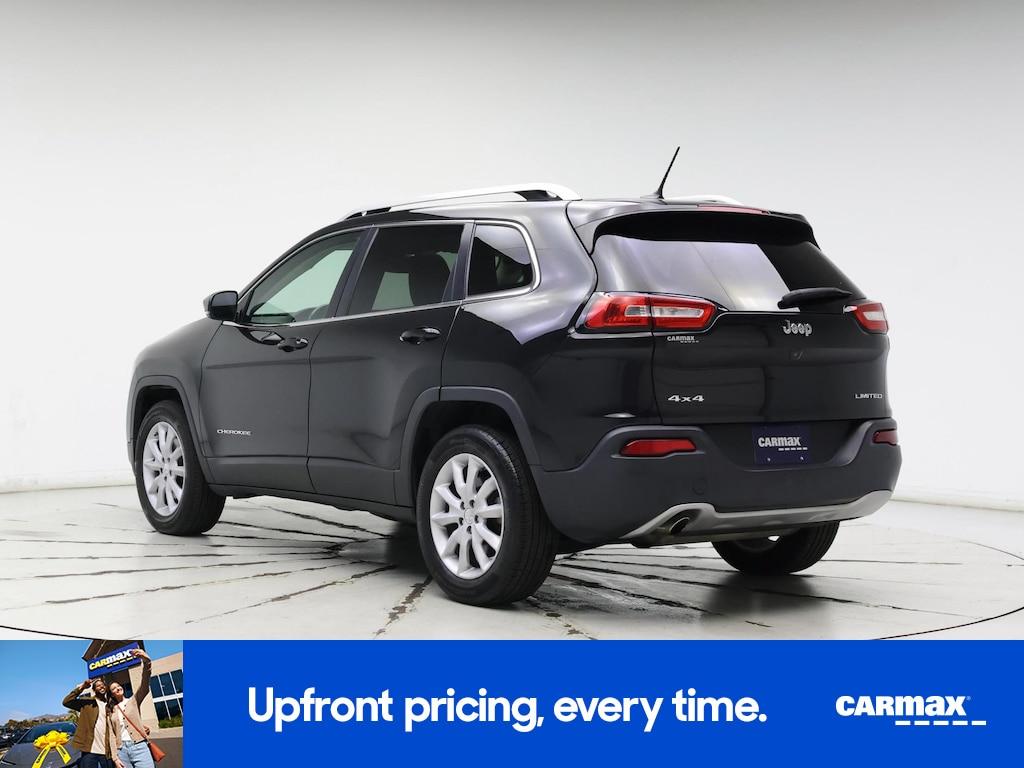 used 2015 Jeep Cherokee car, priced at $16,998