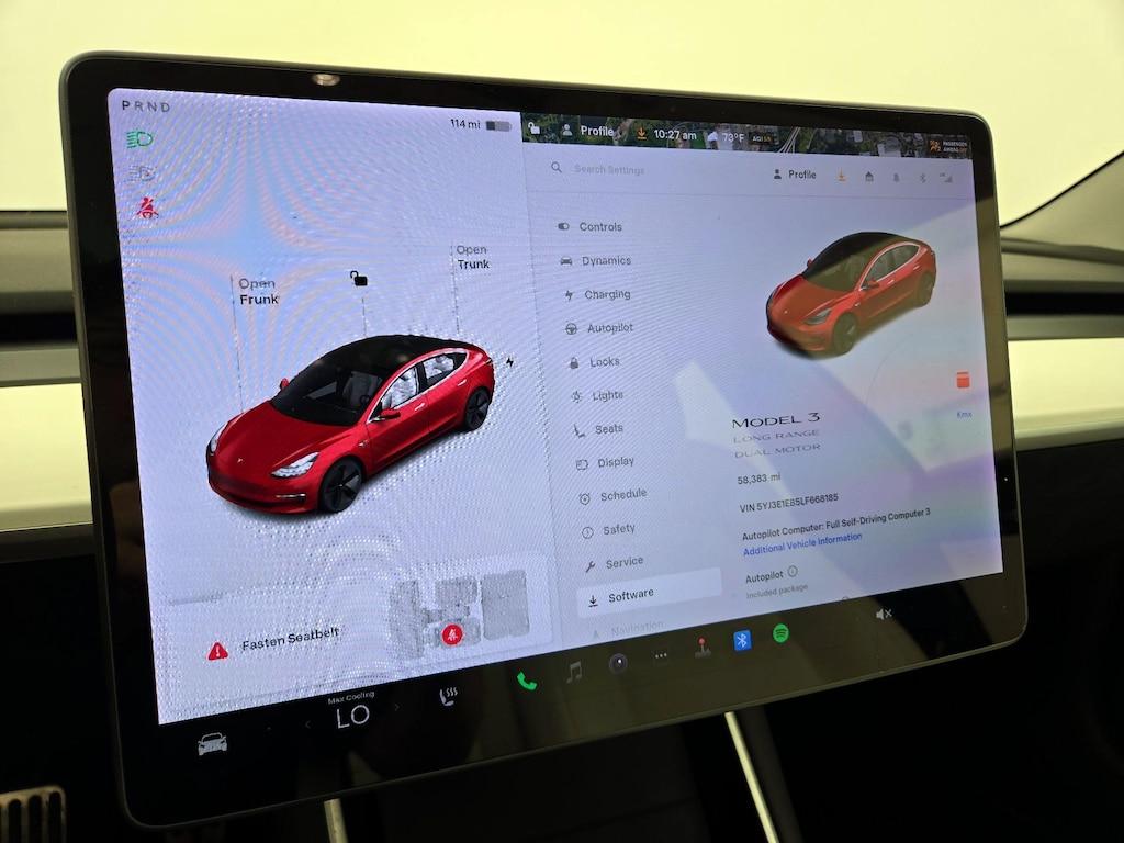 used 2020 Tesla Model 3 car, priced at $26,998