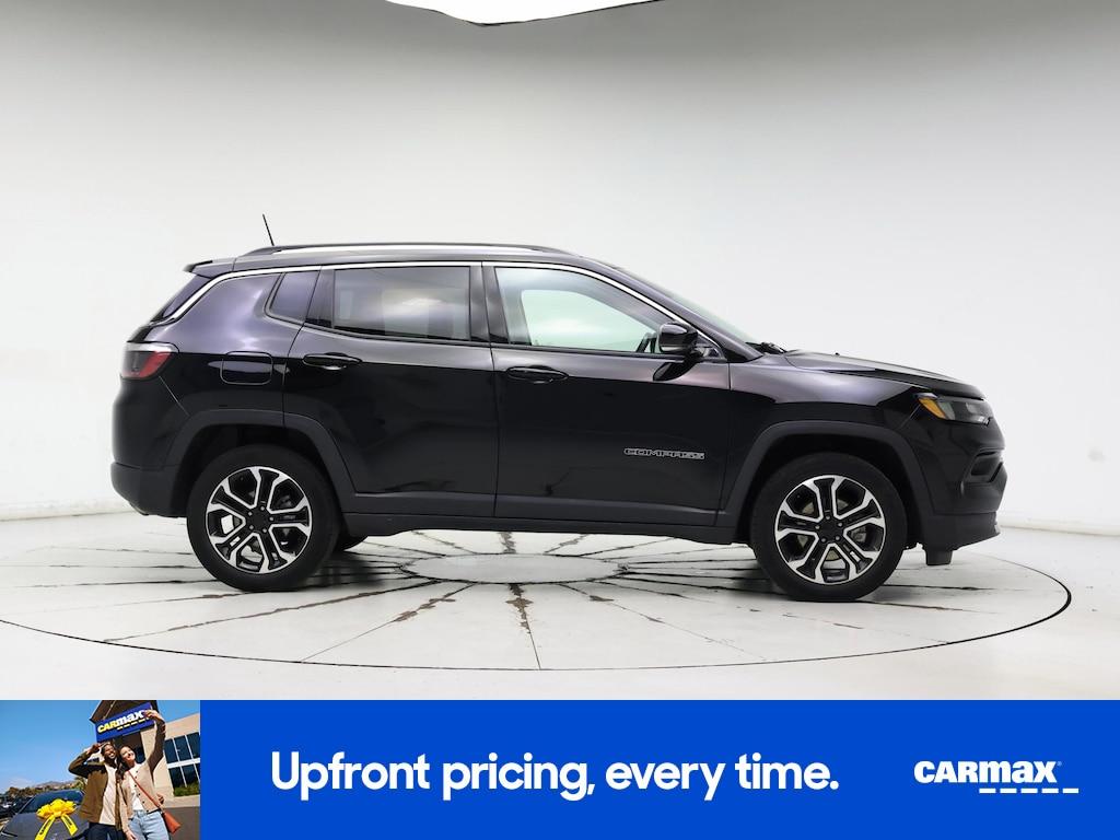 used 2022 Jeep Compass car, priced at $25,998