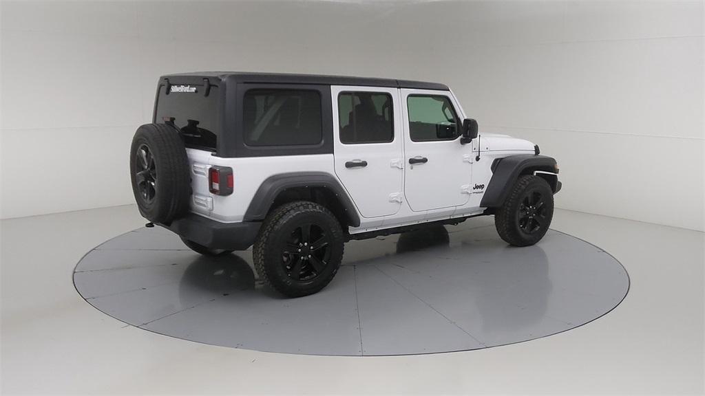 used 2021 Jeep Wrangler Unlimited car, priced at $29,858