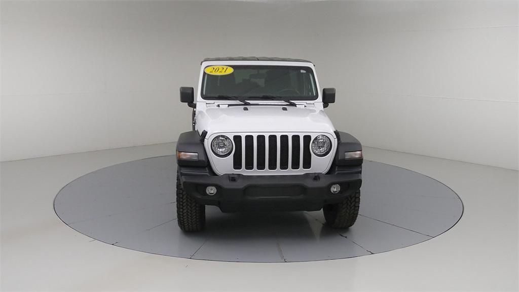 used 2021 Jeep Wrangler Unlimited car, priced at $29,858