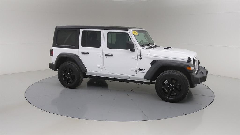 used 2021 Jeep Wrangler Unlimited car, priced at $29,858