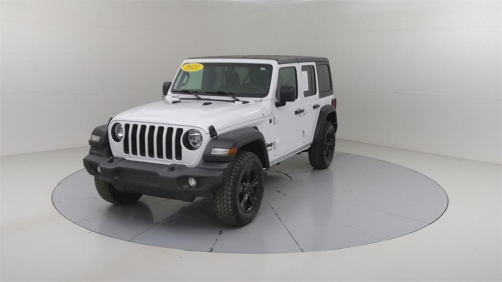 used 2021 Jeep Wrangler Unlimited car, priced at $29,858