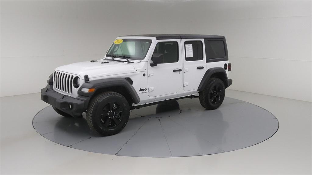 used 2021 Jeep Wrangler Unlimited car, priced at $29,858