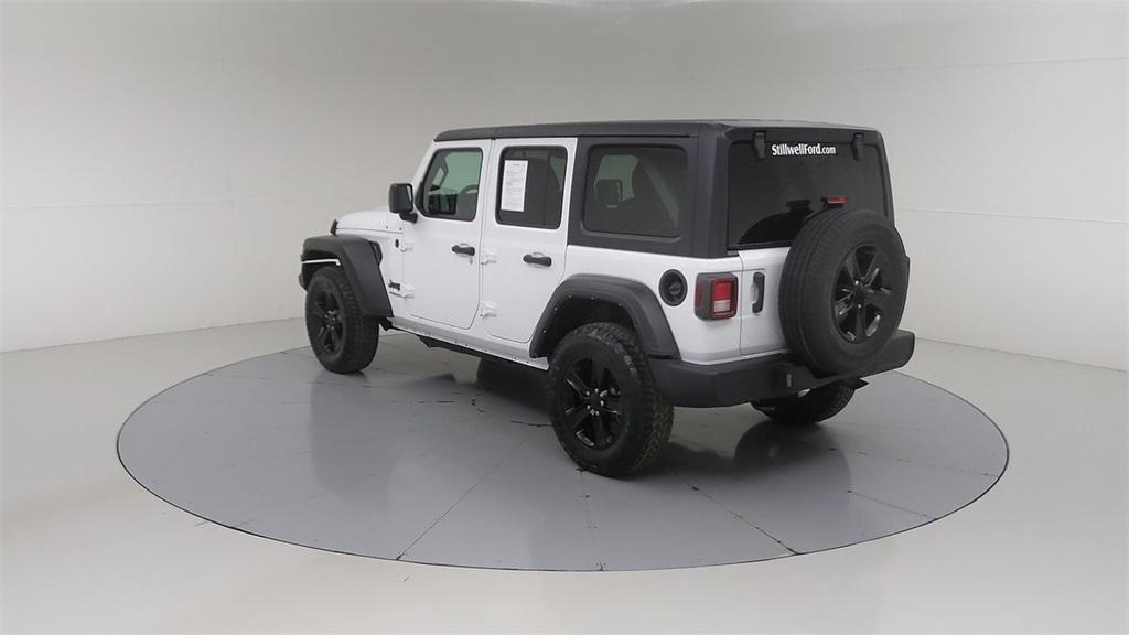 used 2021 Jeep Wrangler Unlimited car, priced at $29,858