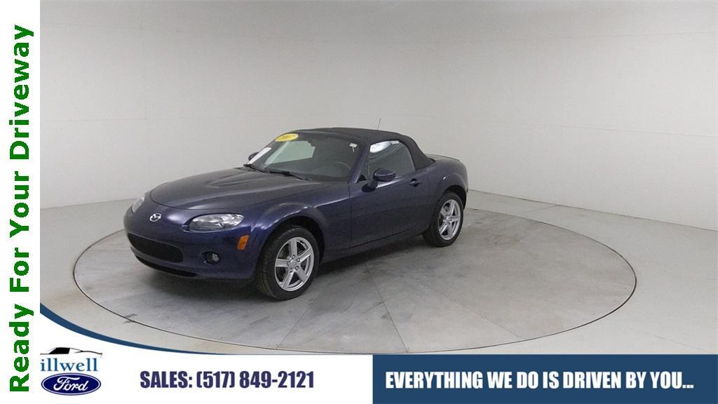 used 2007 Mazda MX-5 Miata car, priced at $6,900