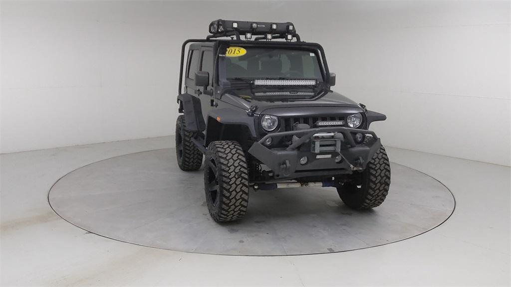 used 2015 Jeep Wrangler car, priced at $19,663